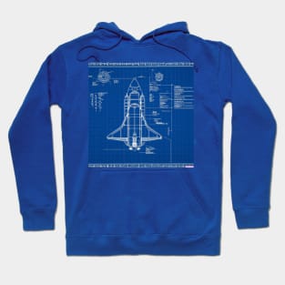 Nasa Blueprints Hoodie